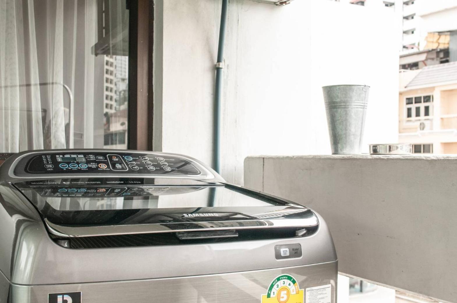 Cozy 1Br Walk To Bts And Airport Rail Link Close To Malls G7 Bangkok Værelse billede