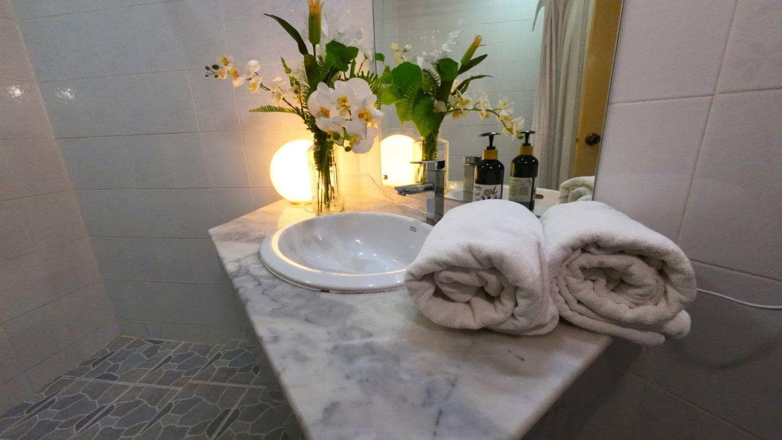 Cozy 1Br Walk To Bts And Airport Rail Link Close To Malls G7 Bangkok Eksteriør billede