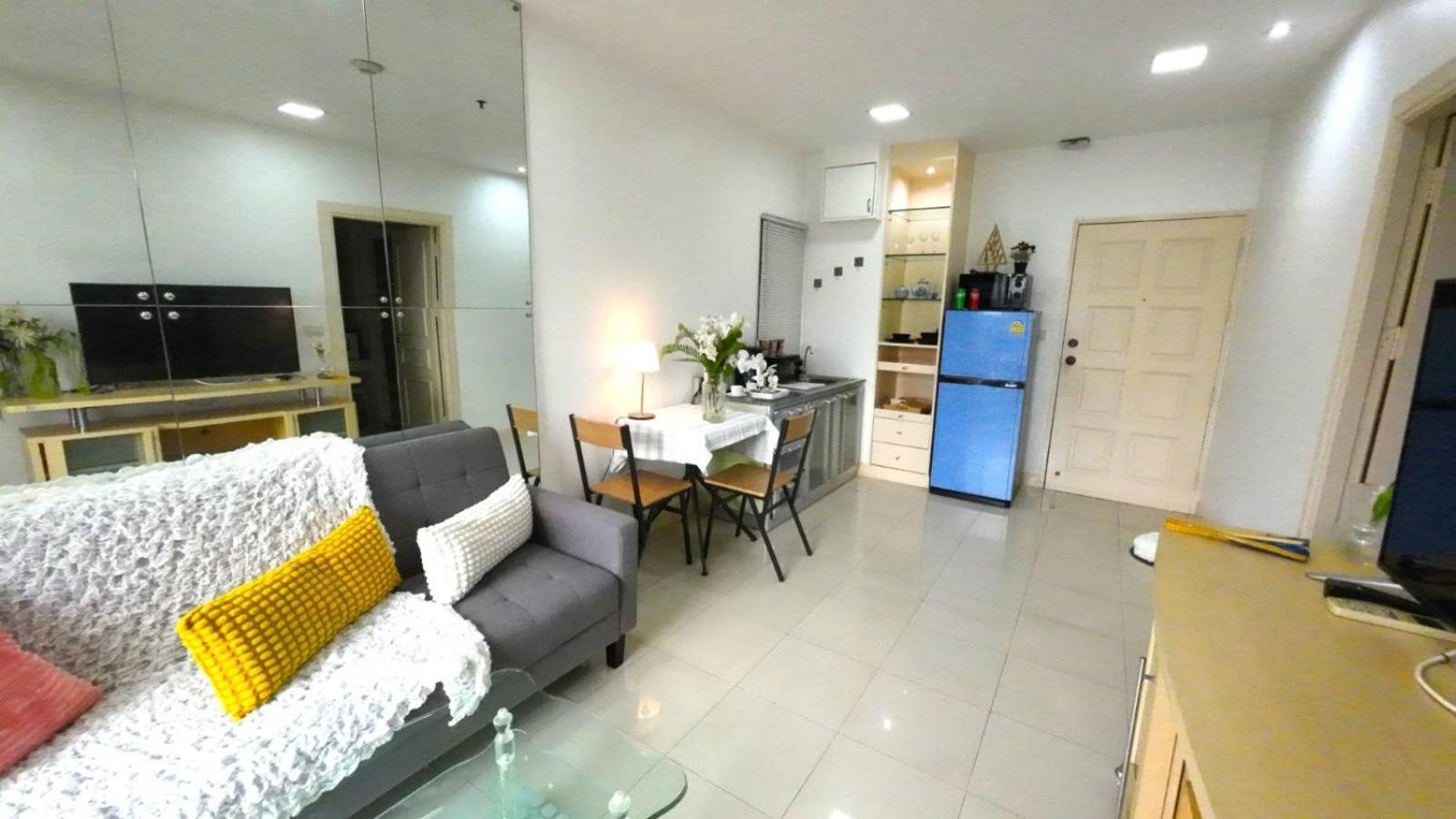 Cozy 1Br Walk To Bts And Airport Rail Link Close To Malls G7 Bangkok Eksteriør billede