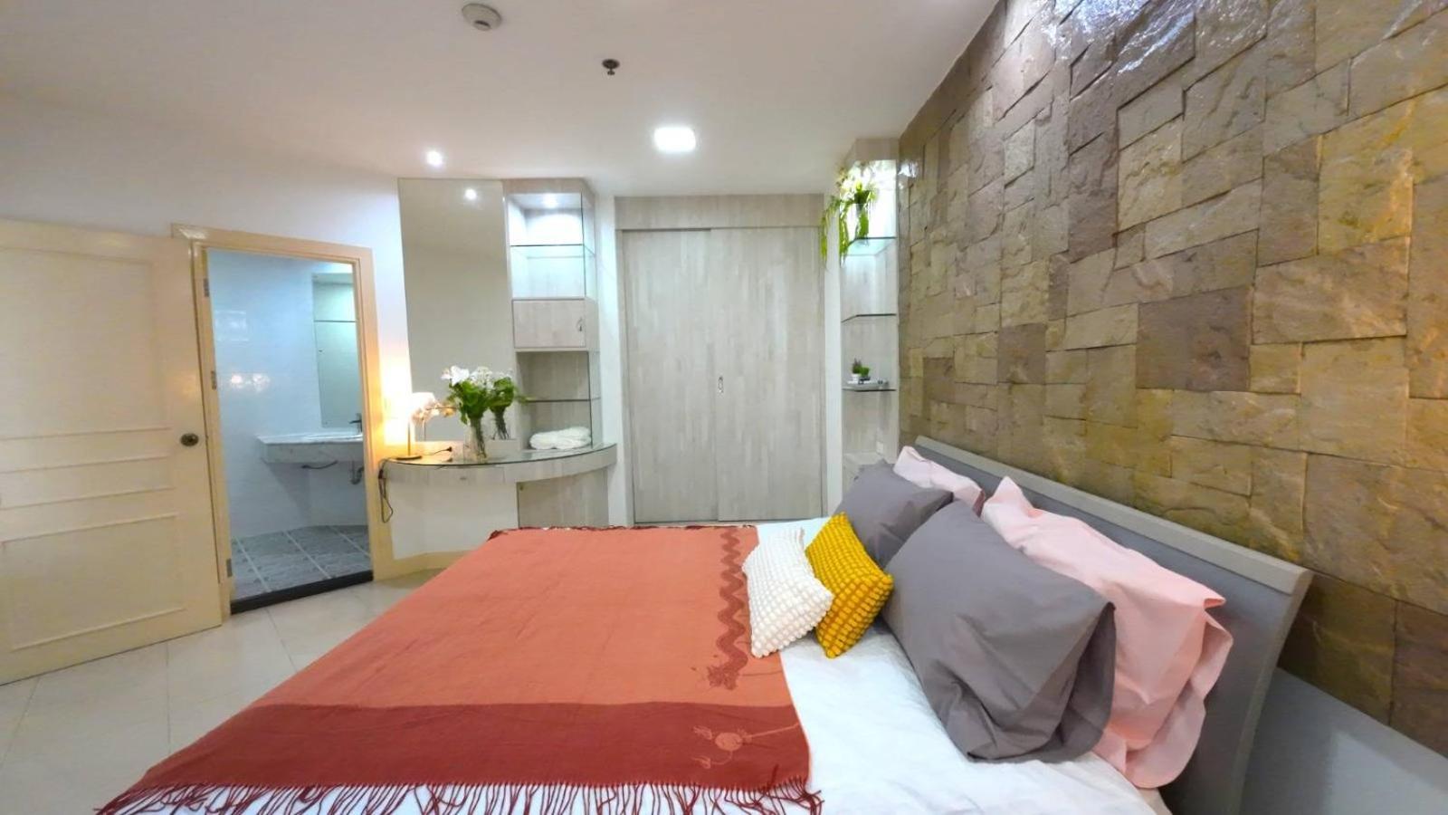 Cozy 1Br Walk To Bts And Airport Rail Link Close To Malls G7 Bangkok Eksteriør billede