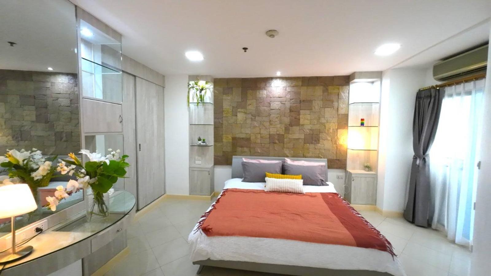 Cozy 1Br Walk To Bts And Airport Rail Link Close To Malls G7 Bangkok Eksteriør billede